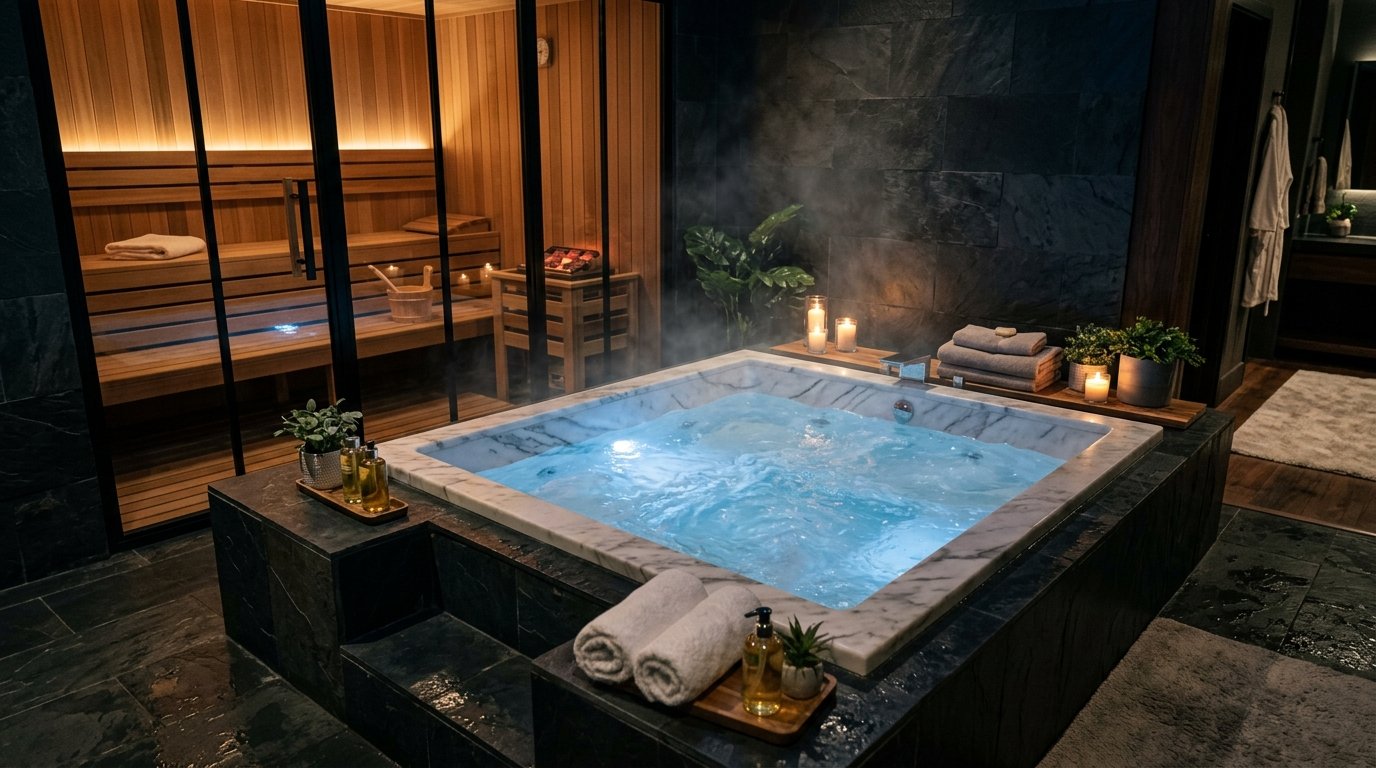 Hidromassagem e Sauna: Transforme sua Visita em um Spa Privativo